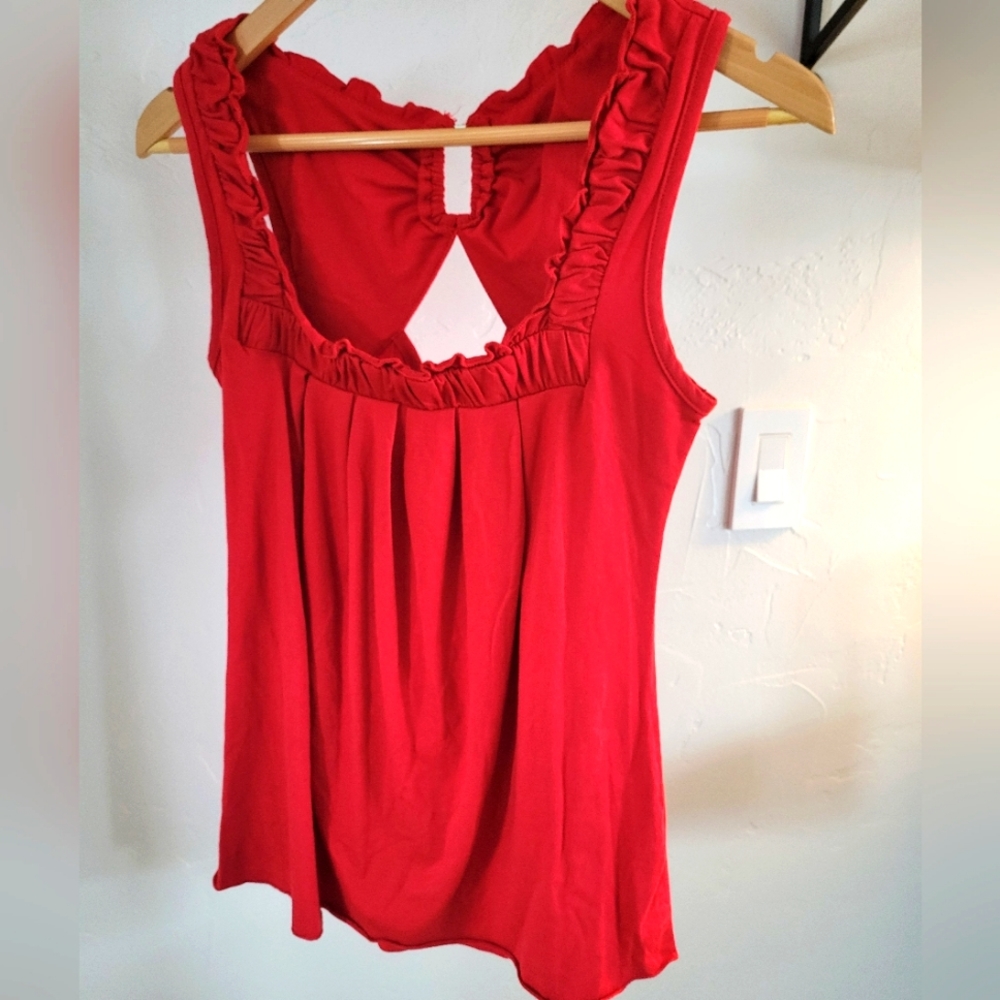 Studio Y Ruffle Tank